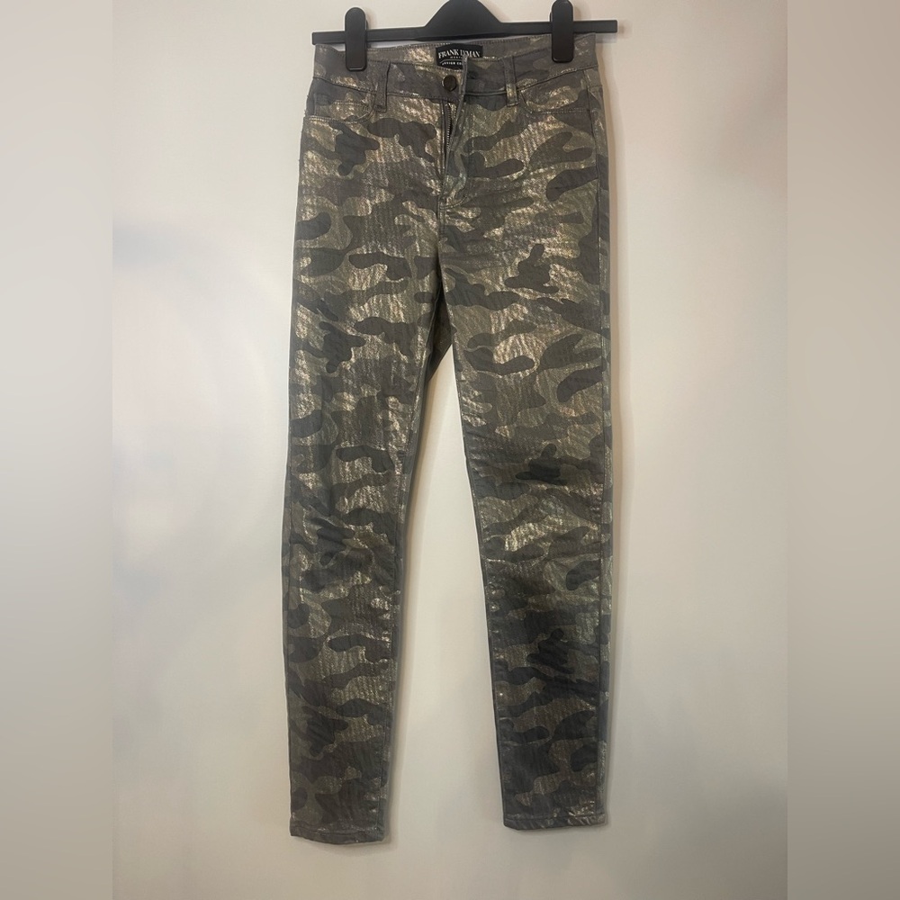 Frank Lyman blingy camo jeans